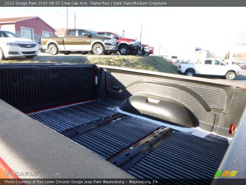 Flame Red / Dark Slate/Medium Graystone 2012 Dodge Ram 3500 HD ST Crew Cab 4x4