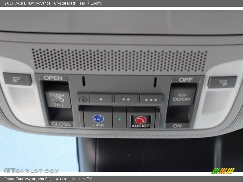 Crystal Black Pearl / Ebony 2016 Acura RDX Advance