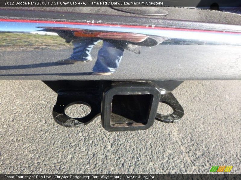 Flame Red / Dark Slate/Medium Graystone 2012 Dodge Ram 3500 HD ST Crew Cab 4x4