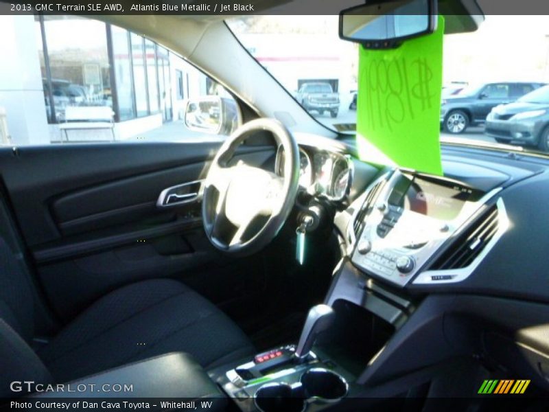 Atlantis Blue Metallic / Jet Black 2013 GMC Terrain SLE AWD