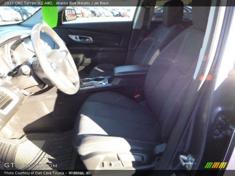 Atlantis Blue Metallic / Jet Black 2013 GMC Terrain SLE AWD