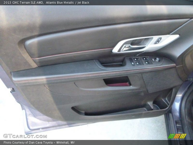 Atlantis Blue Metallic / Jet Black 2013 GMC Terrain SLE AWD