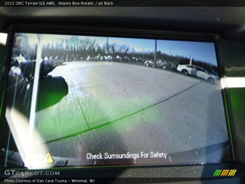 Atlantis Blue Metallic / Jet Black 2013 GMC Terrain SLE AWD