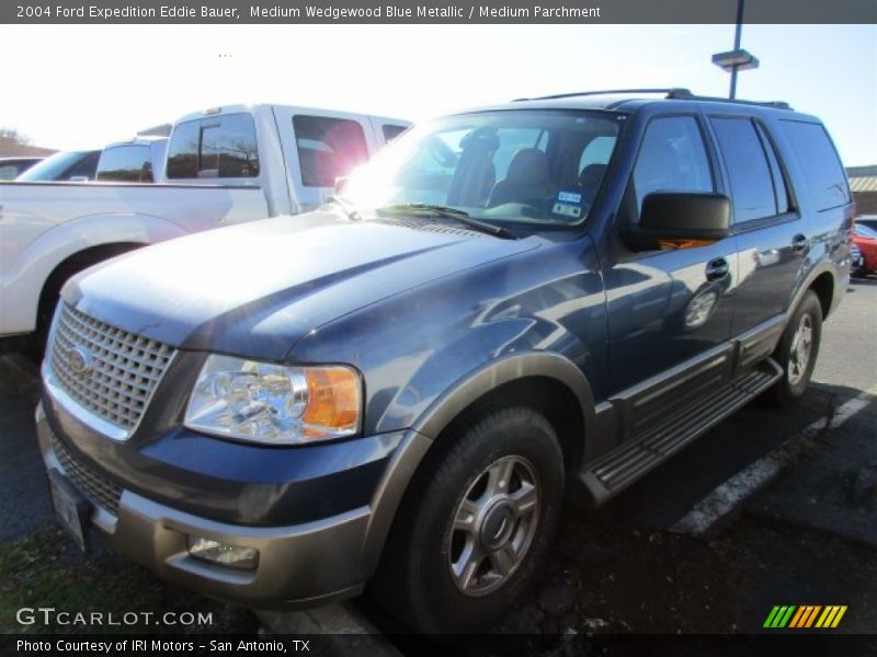 Medium Wedgewood Blue Metallic / Medium Parchment 2004 Ford Expedition Eddie Bauer