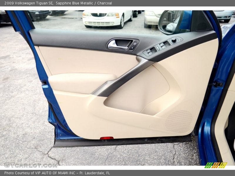 Sapphire Blue Metallic / Charcoal 2009 Volkswagen Tiguan SE