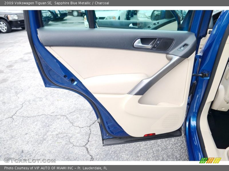 Sapphire Blue Metallic / Charcoal 2009 Volkswagen Tiguan SE