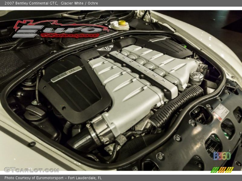 Glacier White / Ochre 2007 Bentley Continental GTC