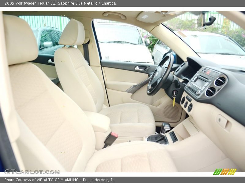Sapphire Blue Metallic / Charcoal 2009 Volkswagen Tiguan SE