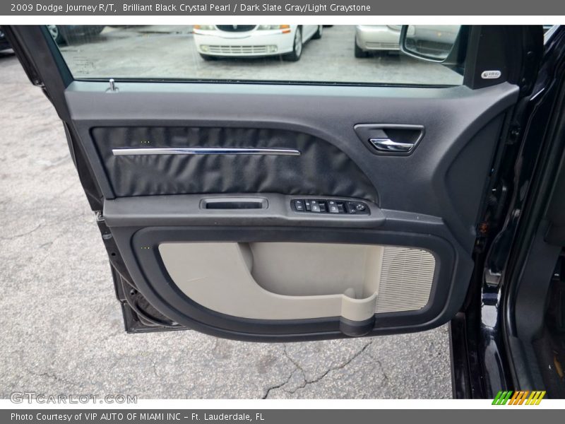 Brilliant Black Crystal Pearl / Dark Slate Gray/Light Graystone 2009 Dodge Journey R/T
