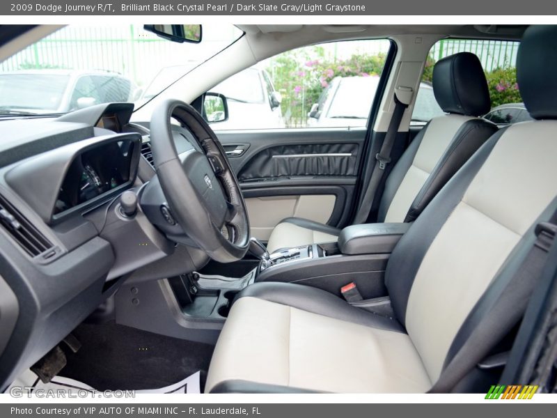Brilliant Black Crystal Pearl / Dark Slate Gray/Light Graystone 2009 Dodge Journey R/T