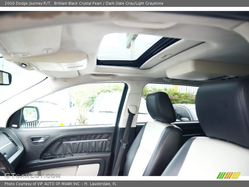 Brilliant Black Crystal Pearl / Dark Slate Gray/Light Graystone 2009 Dodge Journey R/T