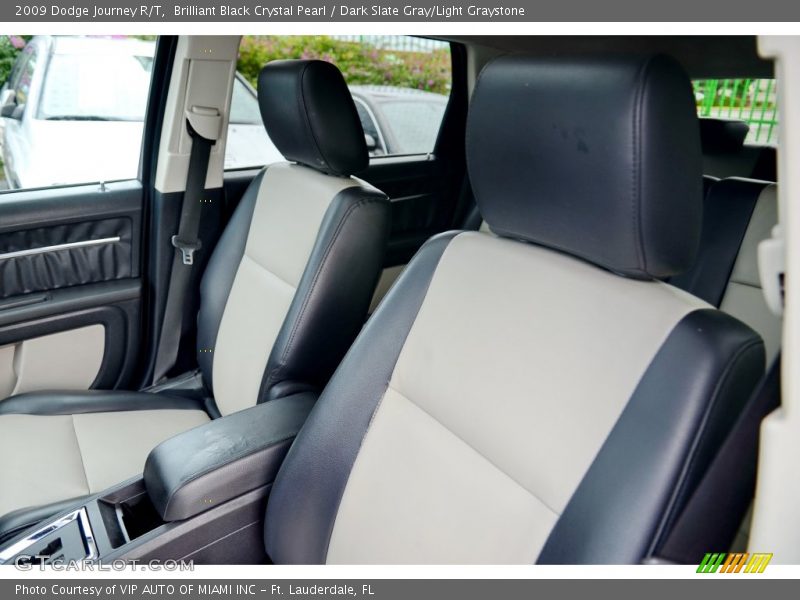 Brilliant Black Crystal Pearl / Dark Slate Gray/Light Graystone 2009 Dodge Journey R/T