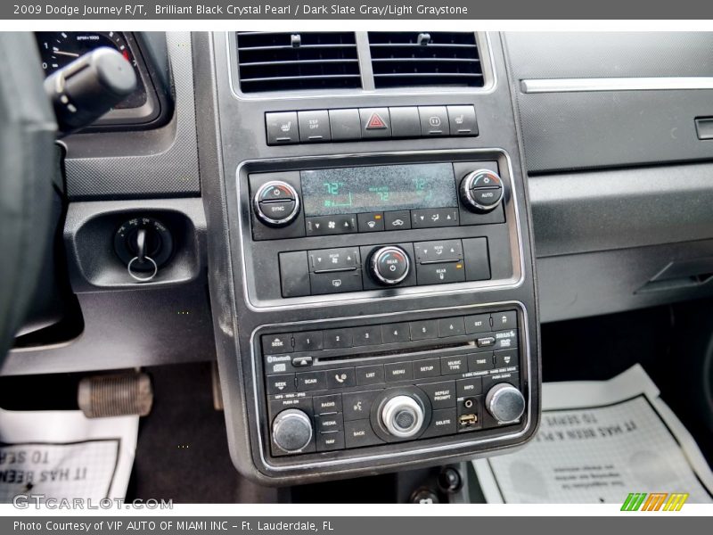 Brilliant Black Crystal Pearl / Dark Slate Gray/Light Graystone 2009 Dodge Journey R/T