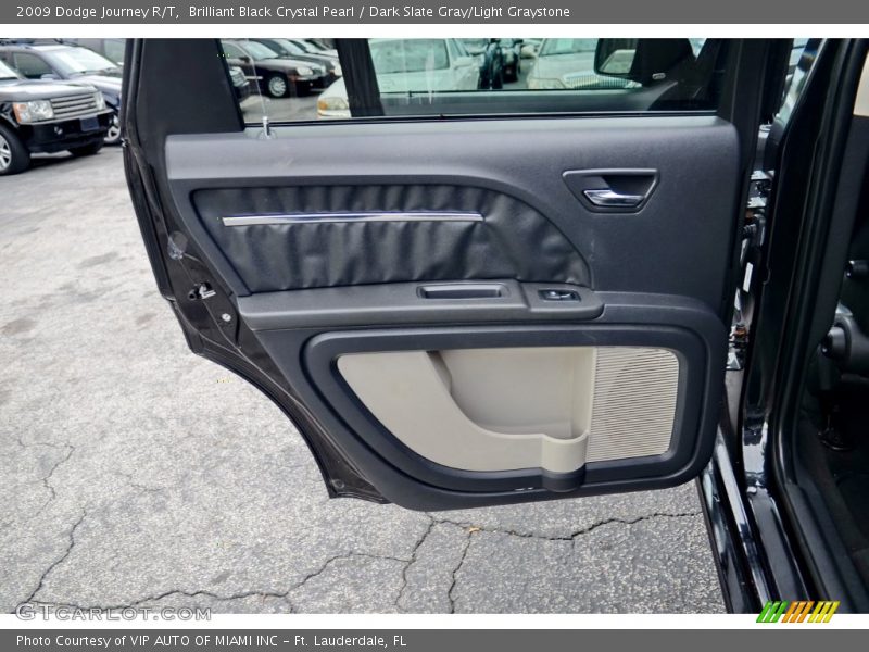 Brilliant Black Crystal Pearl / Dark Slate Gray/Light Graystone 2009 Dodge Journey R/T