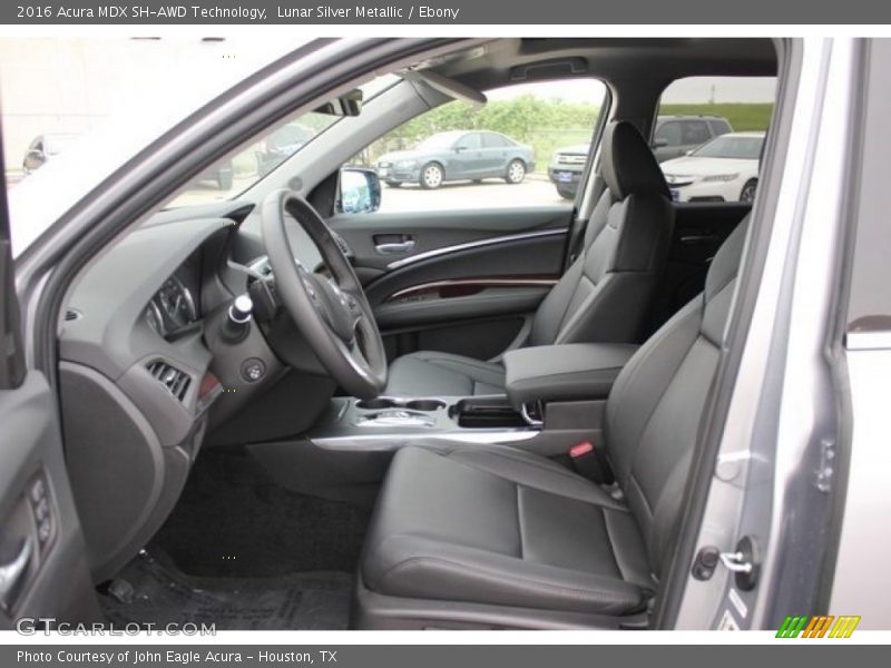 Lunar Silver Metallic / Ebony 2016 Acura MDX SH-AWD Technology
