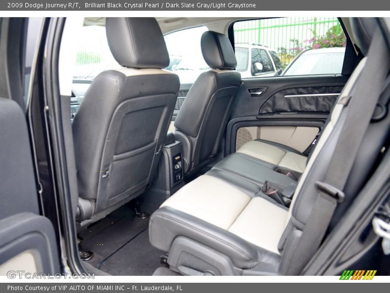 Brilliant Black Crystal Pearl / Dark Slate Gray/Light Graystone 2009 Dodge Journey R/T