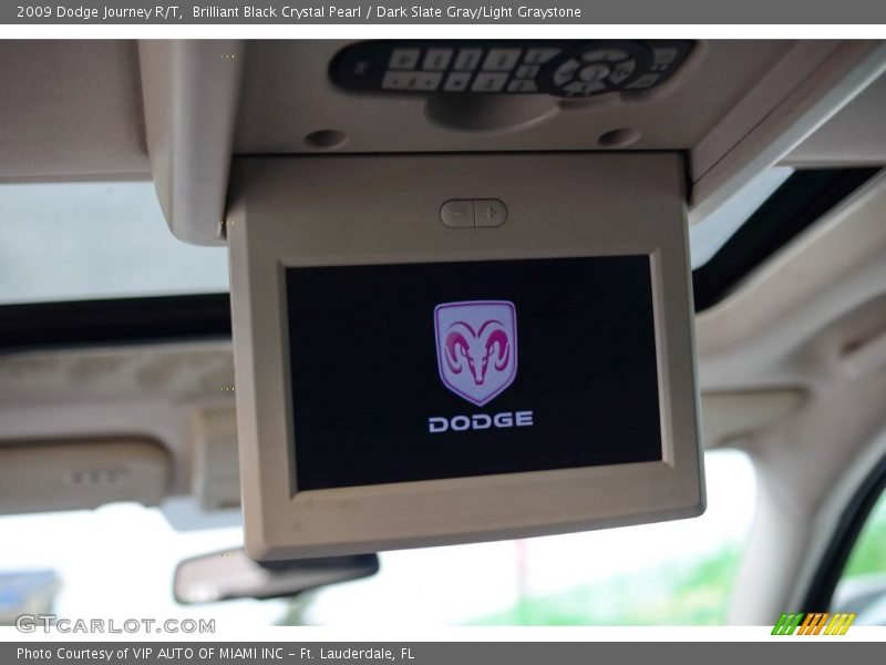 Brilliant Black Crystal Pearl / Dark Slate Gray/Light Graystone 2009 Dodge Journey R/T