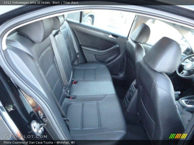 Black / Titan Black 2012 Volkswagen Jetta SE Sedan