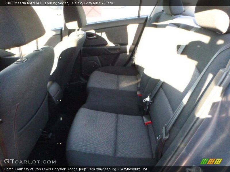 Galaxy Gray Mica / Black 2007 Mazda MAZDA3 i Touring Sedan