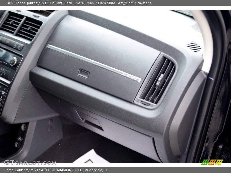 Brilliant Black Crystal Pearl / Dark Slate Gray/Light Graystone 2009 Dodge Journey R/T