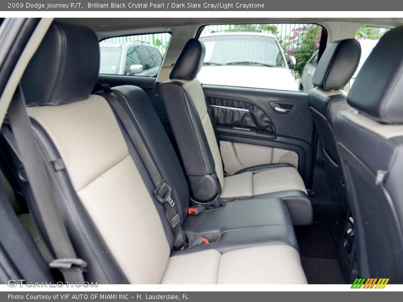 Brilliant Black Crystal Pearl / Dark Slate Gray/Light Graystone 2009 Dodge Journey R/T