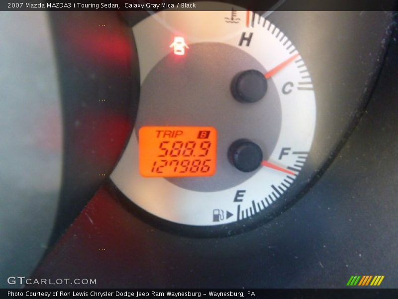 Galaxy Gray Mica / Black 2007 Mazda MAZDA3 i Touring Sedan