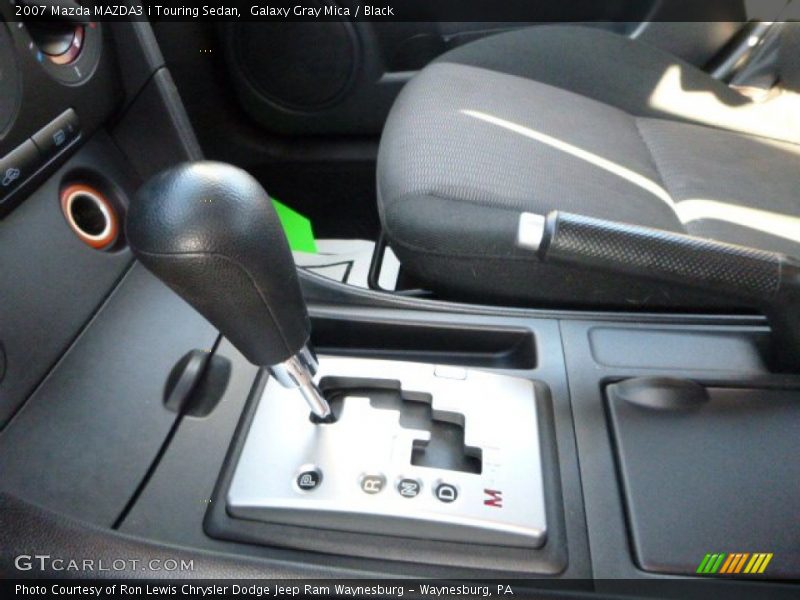Galaxy Gray Mica / Black 2007 Mazda MAZDA3 i Touring Sedan