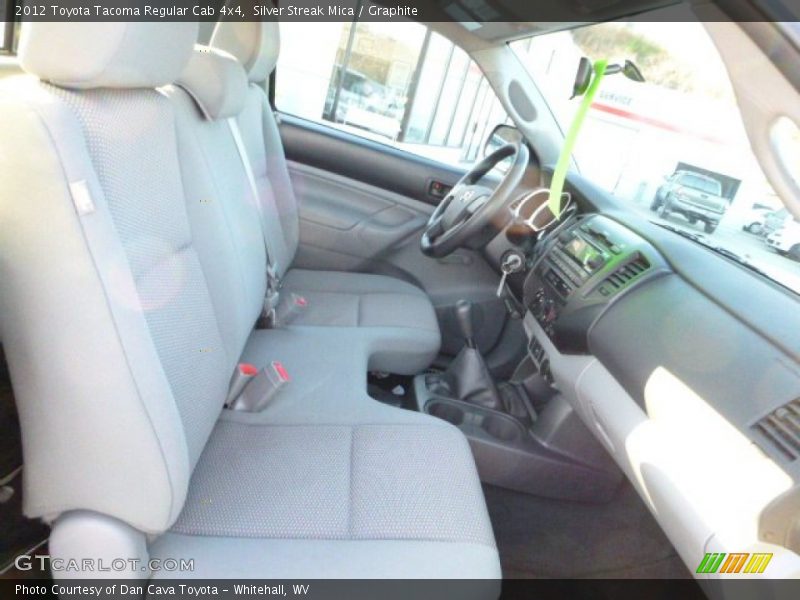 Silver Streak Mica / Graphite 2012 Toyota Tacoma Regular Cab 4x4
