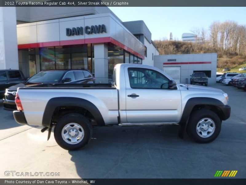 Silver Streak Mica / Graphite 2012 Toyota Tacoma Regular Cab 4x4