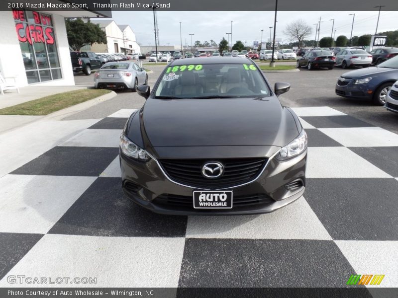 Titanium Flash Mica / Sand 2016 Mazda Mazda6 Sport