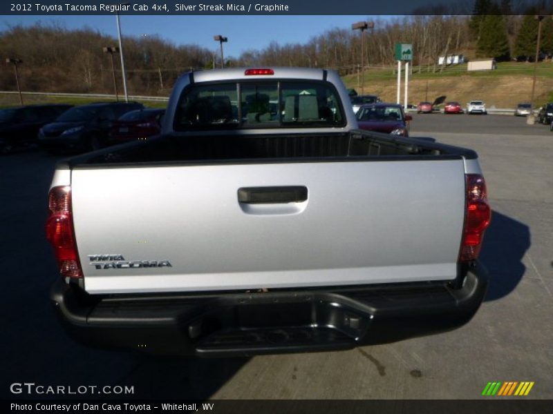 Silver Streak Mica / Graphite 2012 Toyota Tacoma Regular Cab 4x4