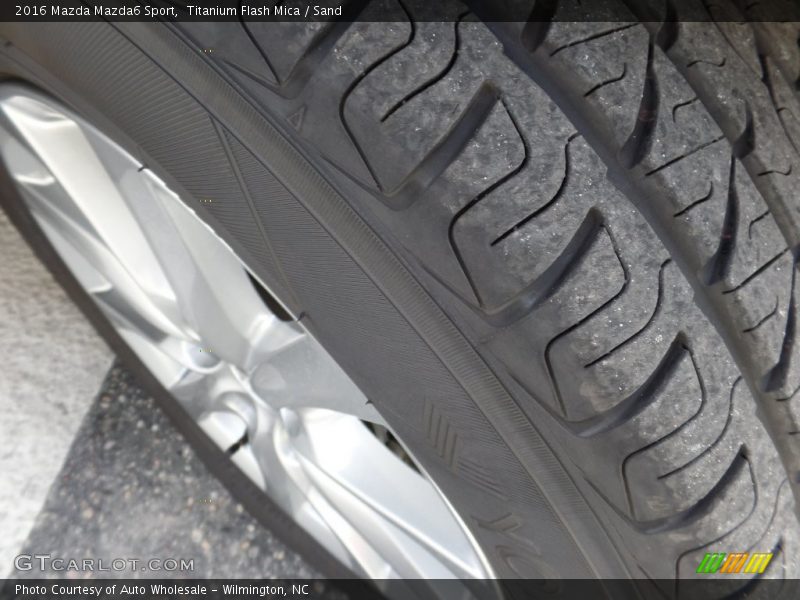 Titanium Flash Mica / Sand 2016 Mazda Mazda6 Sport