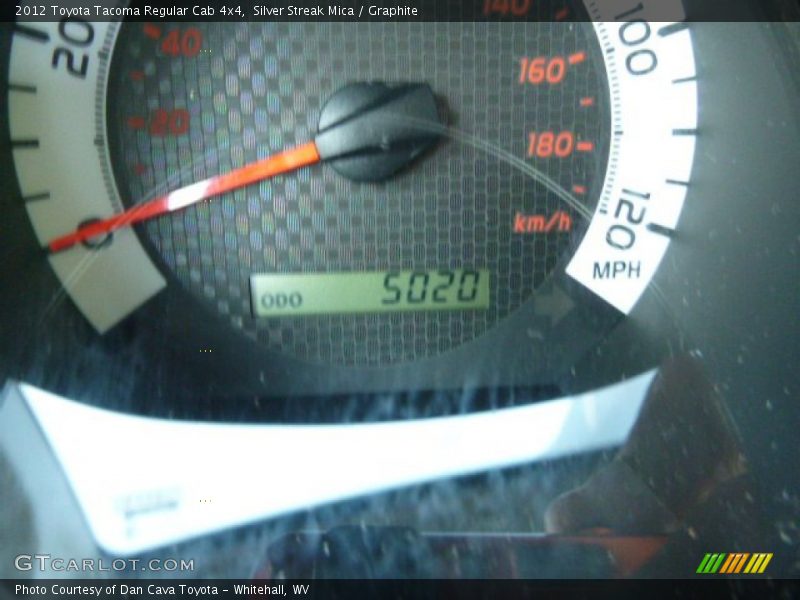 Silver Streak Mica / Graphite 2012 Toyota Tacoma Regular Cab 4x4