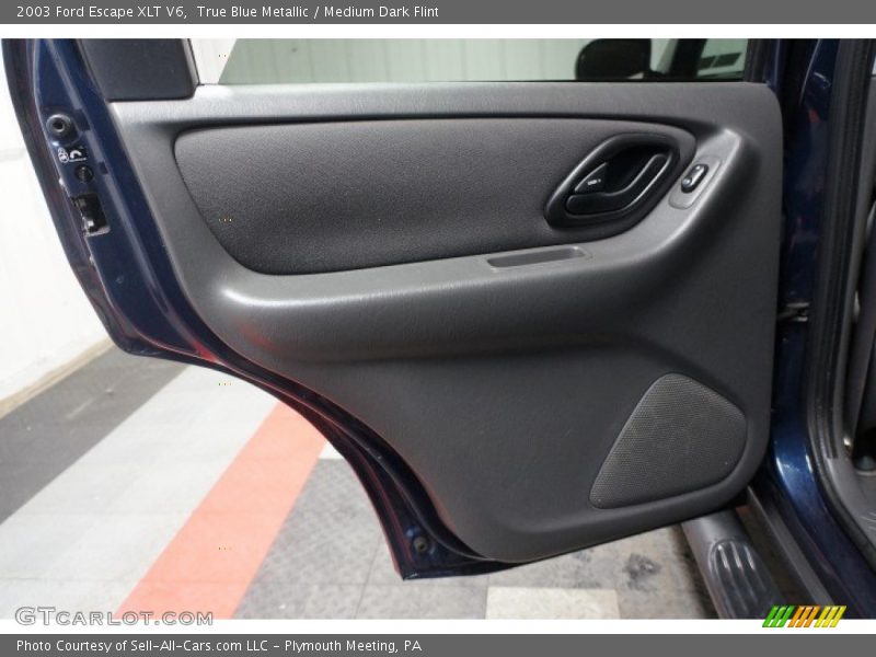 True Blue Metallic / Medium Dark Flint 2003 Ford Escape XLT V6