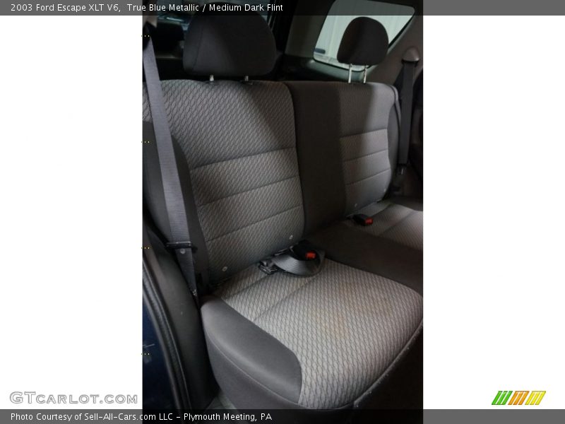 True Blue Metallic / Medium Dark Flint 2003 Ford Escape XLT V6