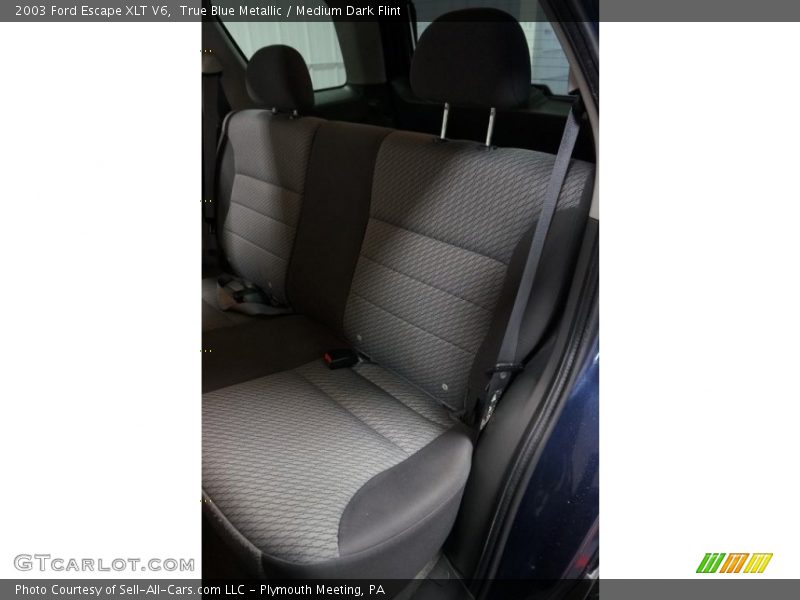 True Blue Metallic / Medium Dark Flint 2003 Ford Escape XLT V6