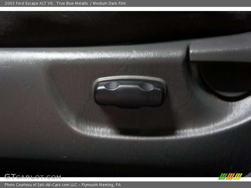 True Blue Metallic / Medium Dark Flint 2003 Ford Escape XLT V6