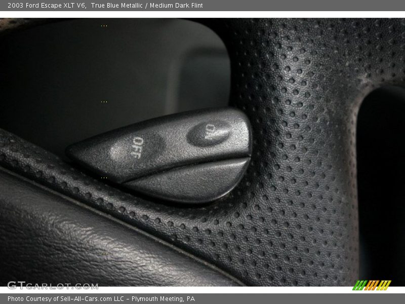 True Blue Metallic / Medium Dark Flint 2003 Ford Escape XLT V6