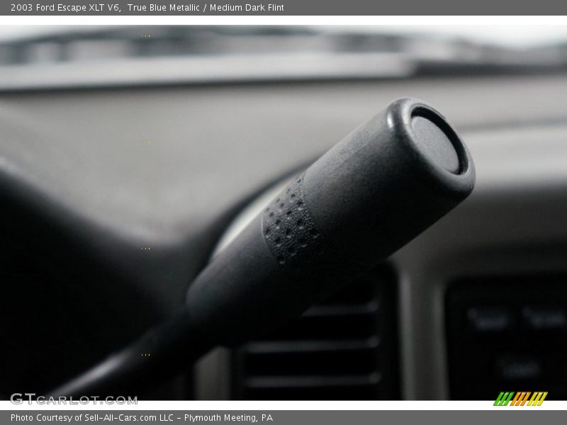 True Blue Metallic / Medium Dark Flint 2003 Ford Escape XLT V6