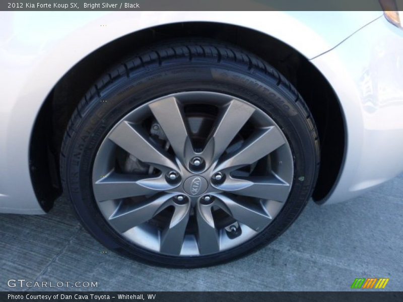 Bright Silver / Black 2012 Kia Forte Koup SX