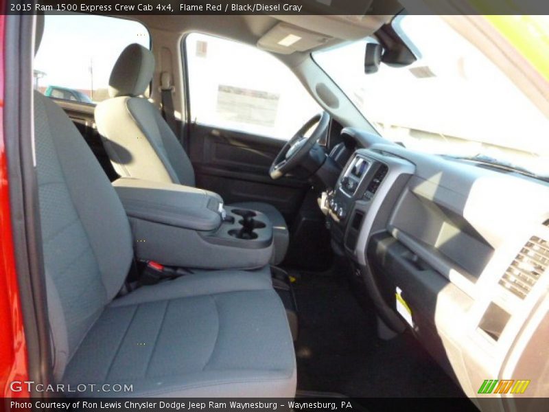 Flame Red / Black/Diesel Gray 2015 Ram 1500 Express Crew Cab 4x4