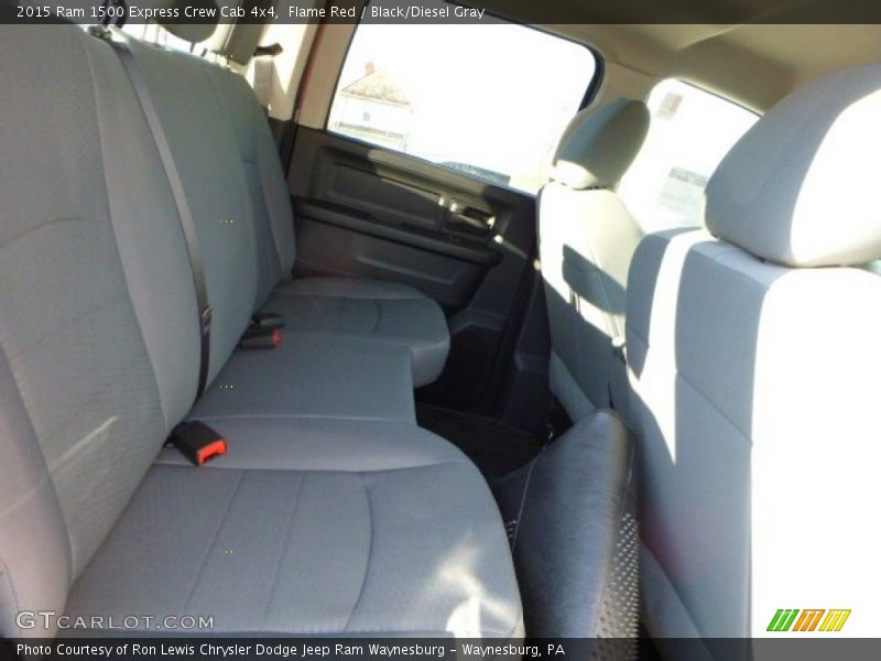 Flame Red / Black/Diesel Gray 2015 Ram 1500 Express Crew Cab 4x4