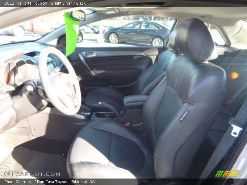 Bright Silver / Black 2012 Kia Forte Koup SX