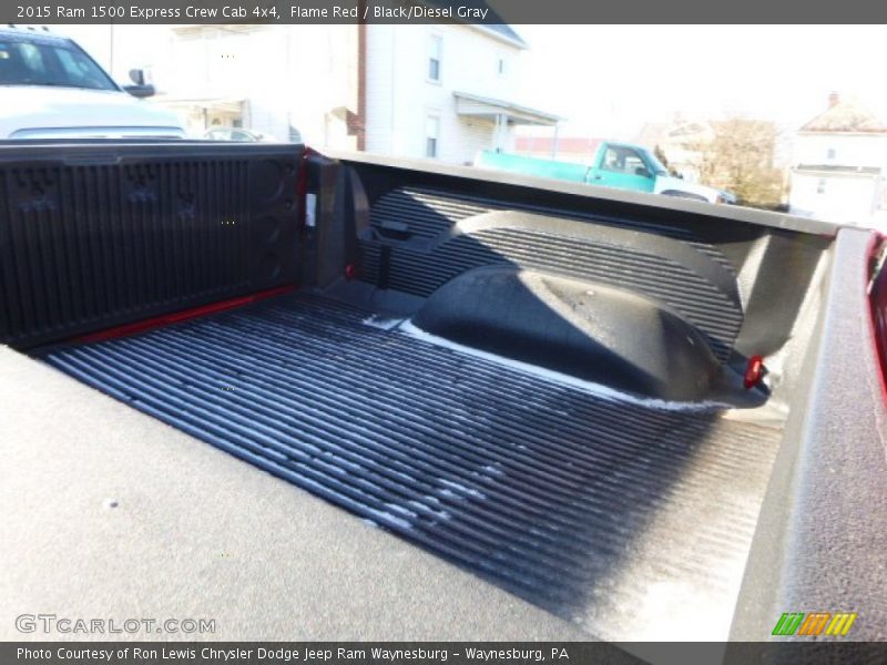 Flame Red / Black/Diesel Gray 2015 Ram 1500 Express Crew Cab 4x4