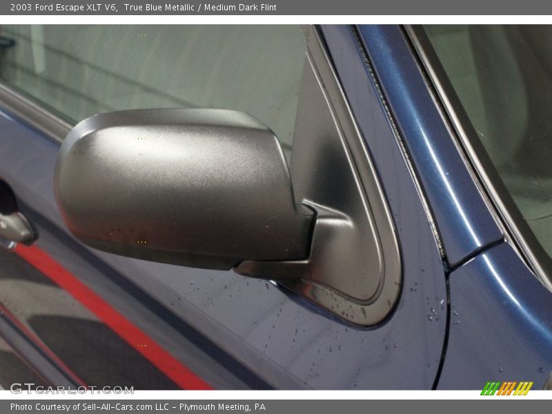 True Blue Metallic / Medium Dark Flint 2003 Ford Escape XLT V6