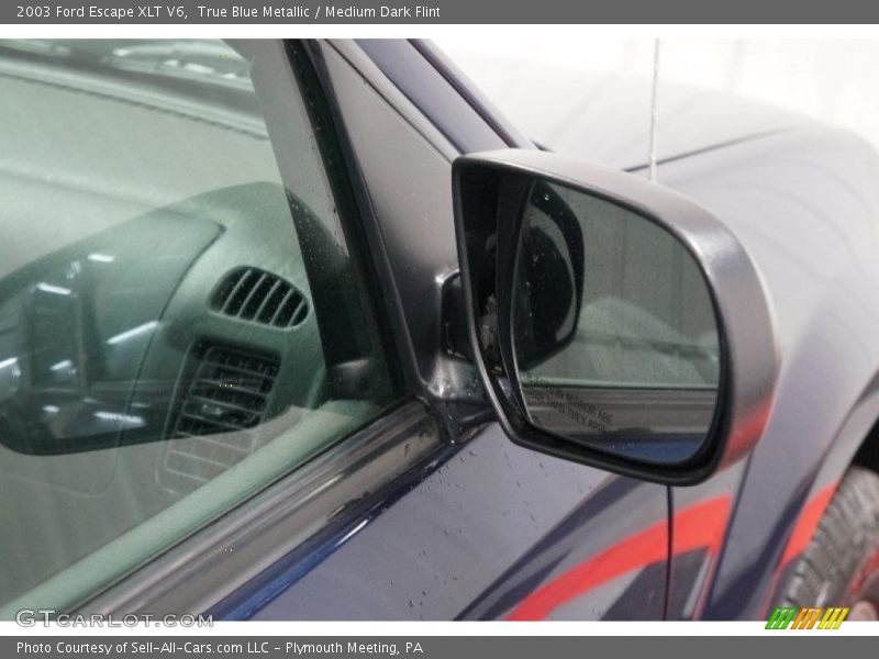 True Blue Metallic / Medium Dark Flint 2003 Ford Escape XLT V6