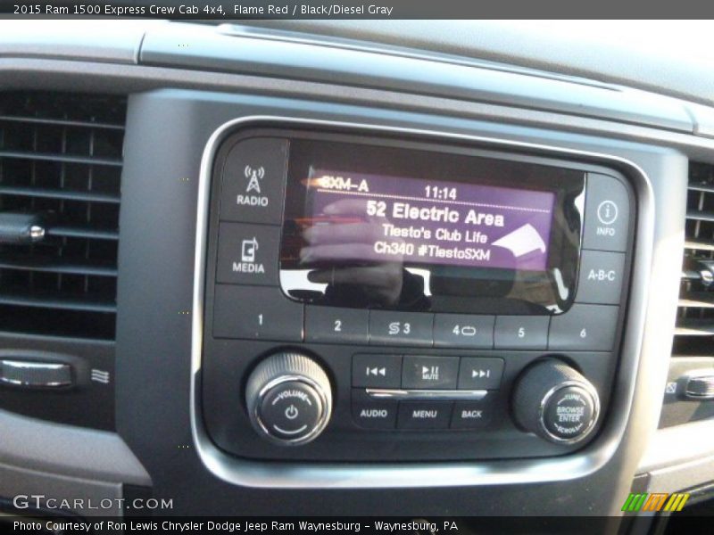 Flame Red / Black/Diesel Gray 2015 Ram 1500 Express Crew Cab 4x4