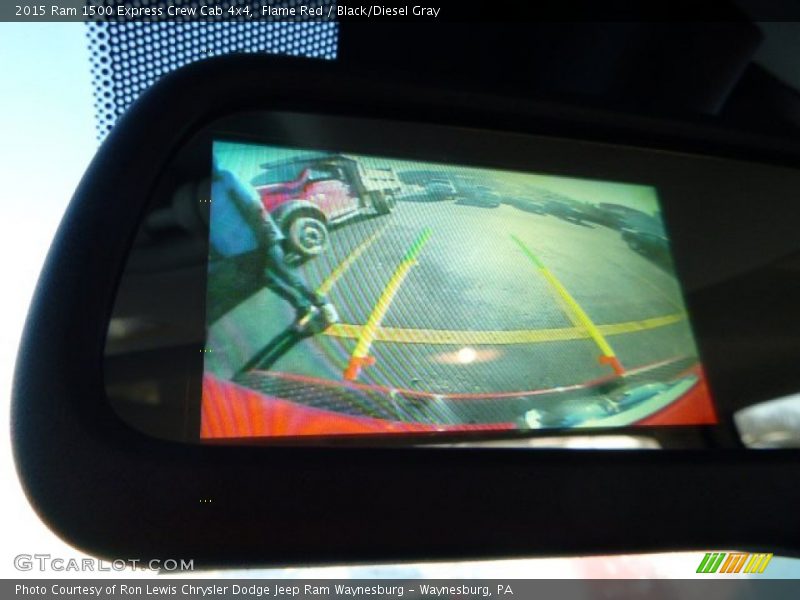 Flame Red / Black/Diesel Gray 2015 Ram 1500 Express Crew Cab 4x4