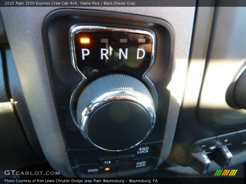 Flame Red / Black/Diesel Gray 2015 Ram 1500 Express Crew Cab 4x4