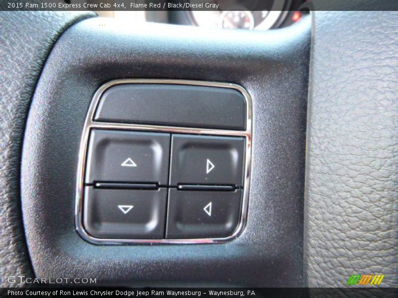 Flame Red / Black/Diesel Gray 2015 Ram 1500 Express Crew Cab 4x4